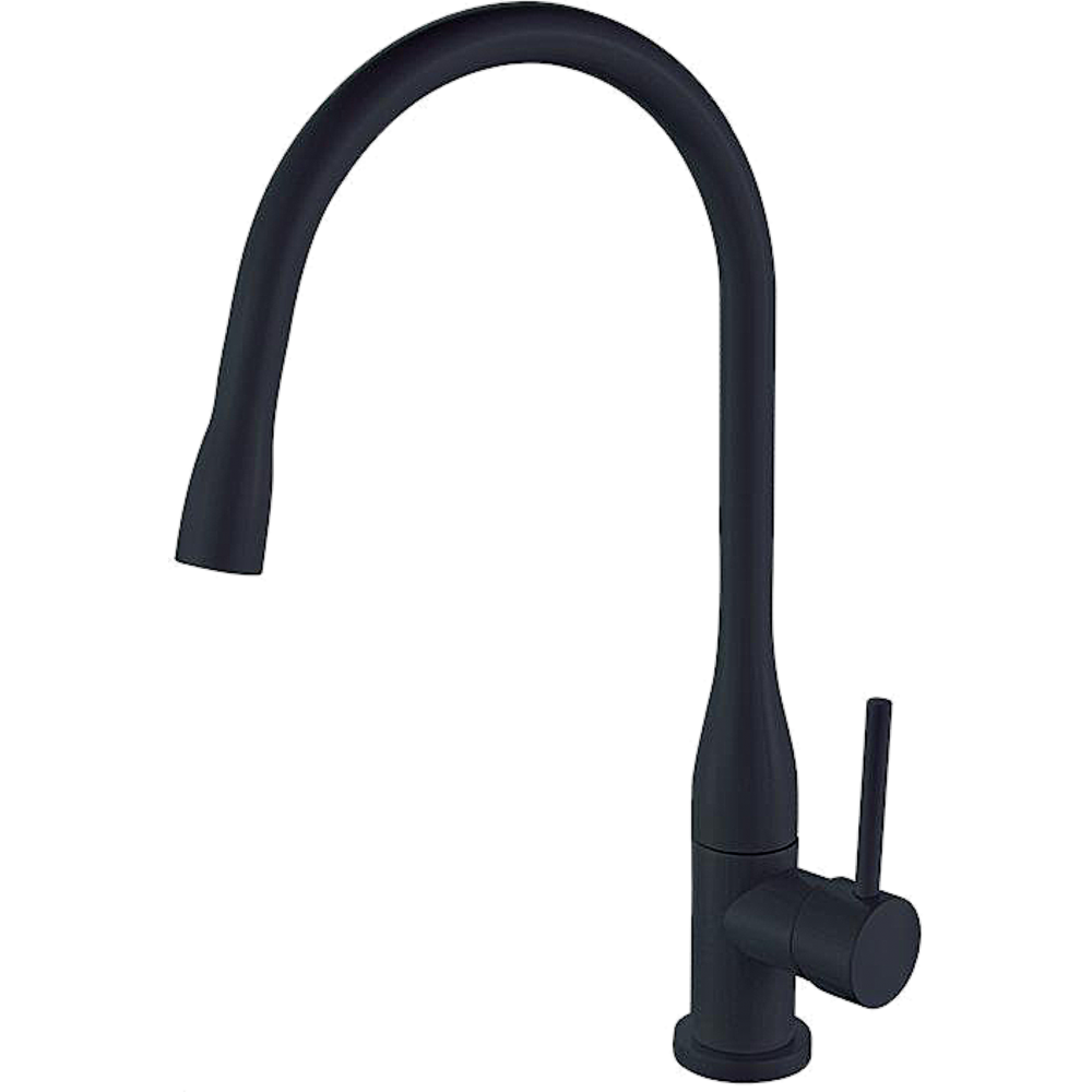 Смеситель для кухни чёрный Ganzer Rein GZ 16035C