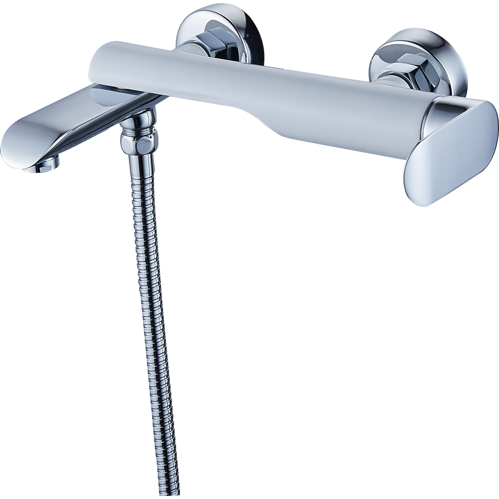 Смеситель для ванны белый Ganzer Maria GZ 22031F
