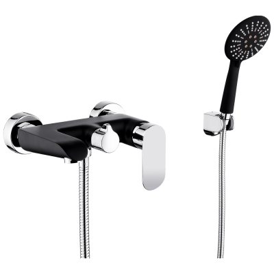 Смеситель для ванны чёрный Ganzer Maria GZ 22032C