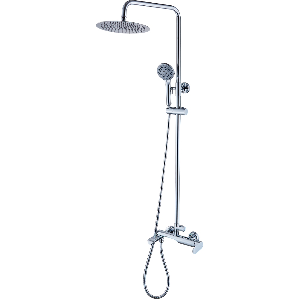 Душевая стойка со смесителем хром Ganzer Maria GZ 22065