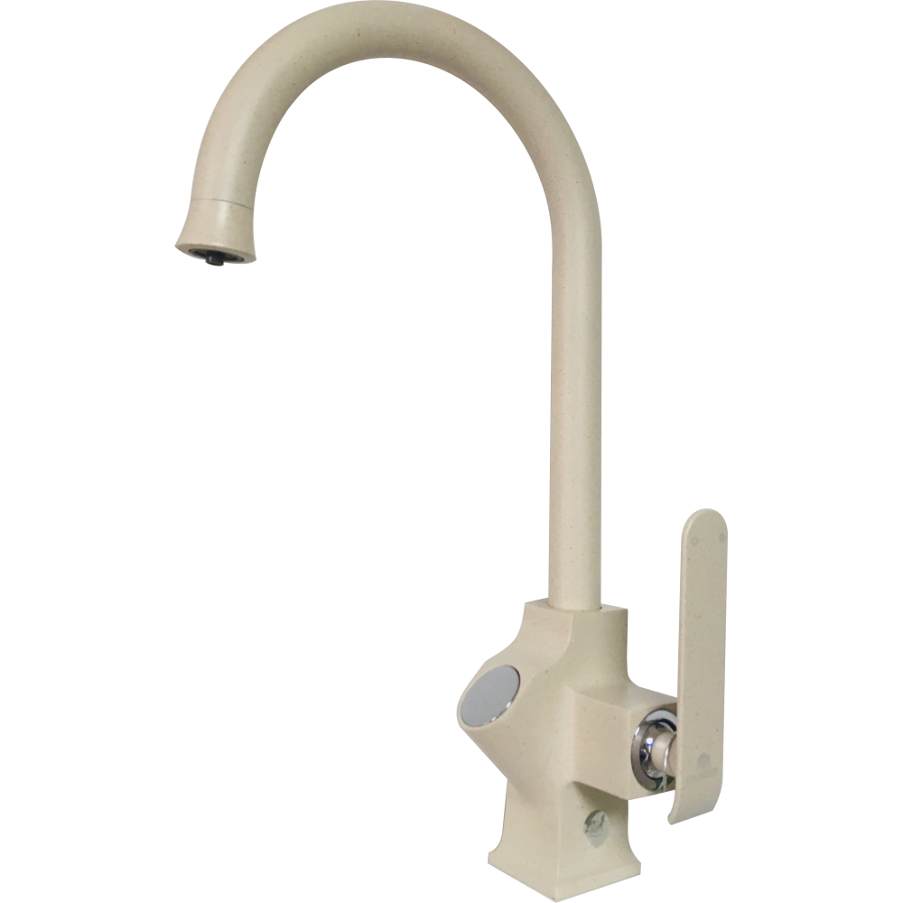 Смеситель для кухни светло-бежевый Ganzer GZ 26025B