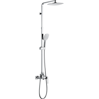 Душевая стойка со смесителем хром Ganzer GZ 26061