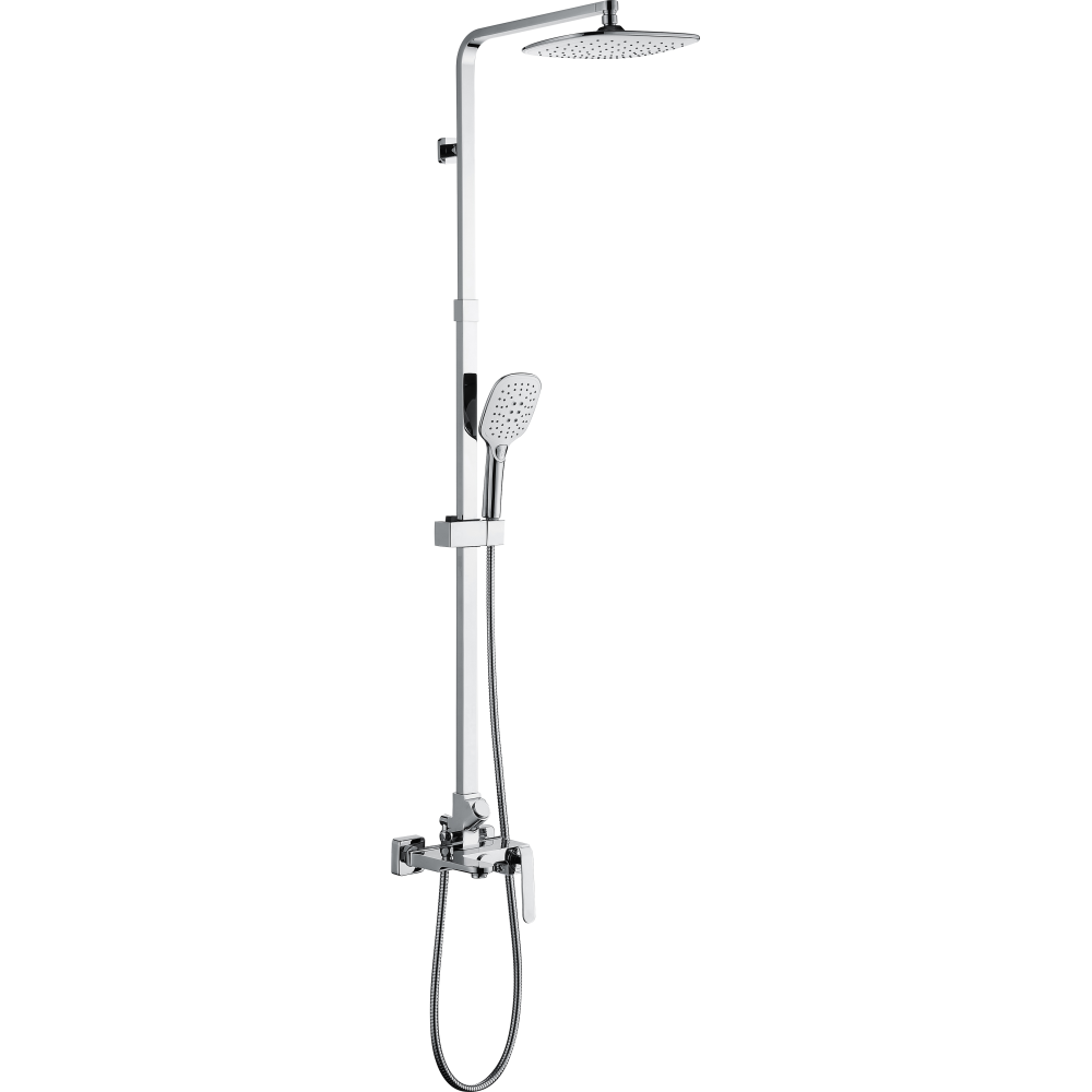Душевая стойка со смесителем хром Ganzer GZ 26061