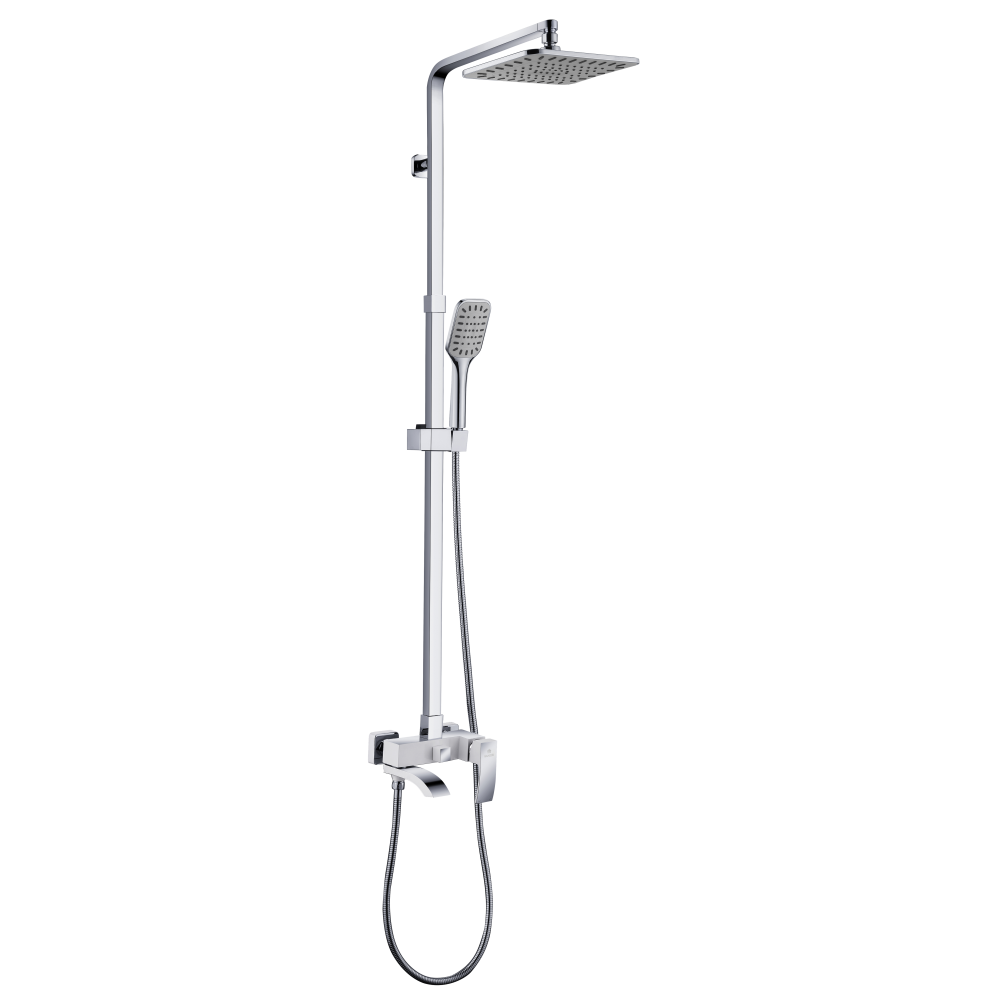 Душевая стойка со смесителем хром Ganzer GZ 26061