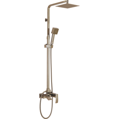 Душевая стойка со смесителем бронза Ganzer GZ 44062D
