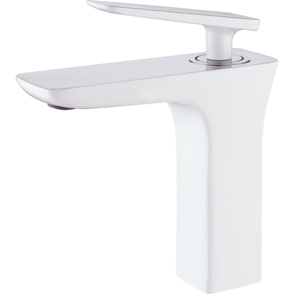 Смеситель для раковины белый Ganzer Serenity GZ 51011F