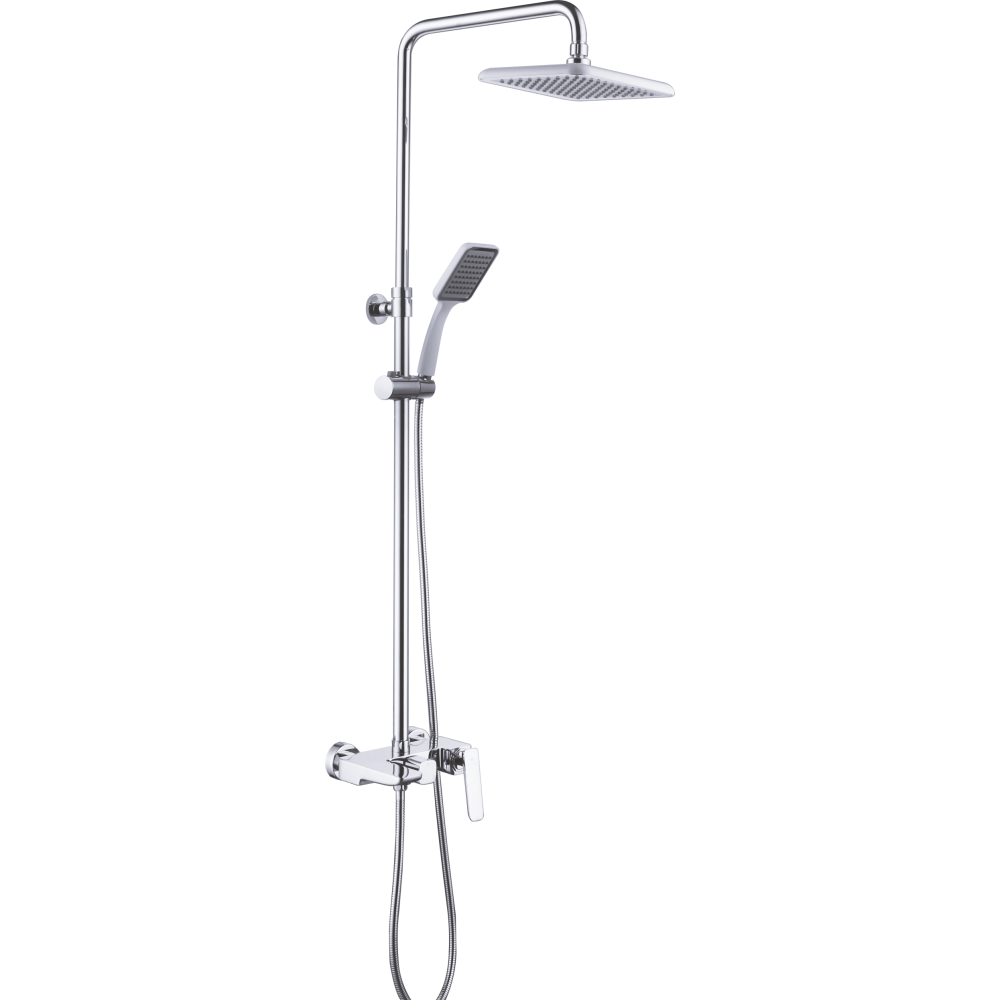 Душевая стойка со смесителем хром Ganzer Serenity GZ 51061