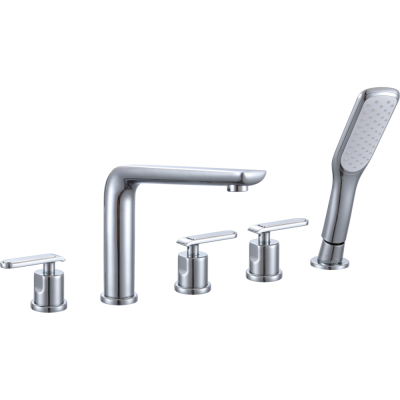 Смеситель на борт ванны хром Ganzer Haiger GZ 52031