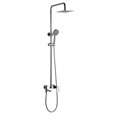 Душевая стойка со смесителем хром Ganzer GZ 25065