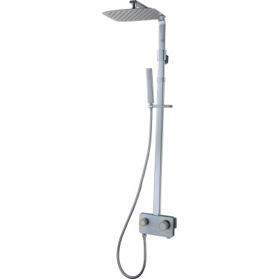 Душевая стойка хром Ganzer GZ 25082