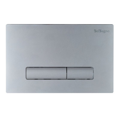 Кнопка смыва хром матовый Belbagno BB020-GV-CHROME.M