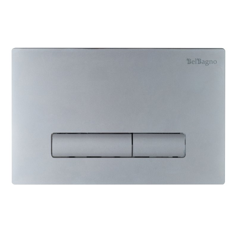 Кнопка смыва хром матовый Belbagno BB020-GV-CHROME.M