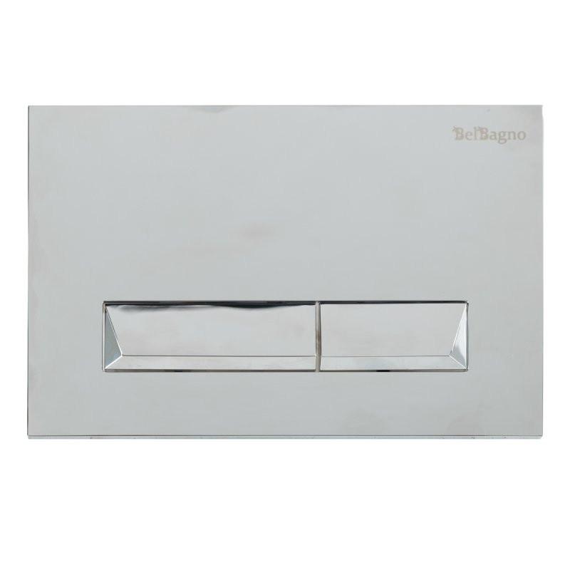 Кнопка смыва хром Belbagno Marmi BB010-MR-CHROME