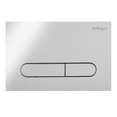 Кнопка смыва хром Belbagno BB005-PR-CHROME
