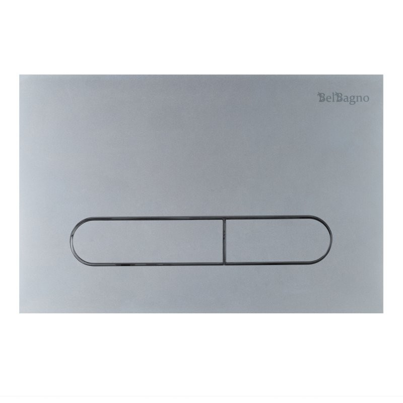 Кнопка смыва хром матовый Belbagno BB006-PR-CHROME.M
