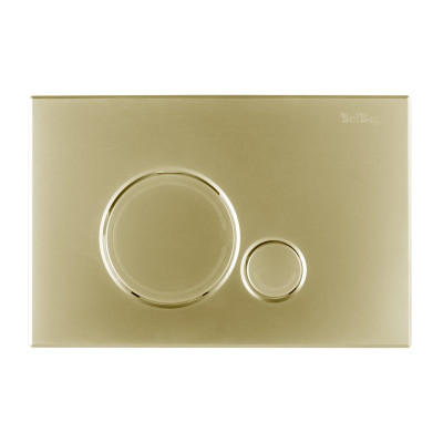 Кнопка смыва золото Belbagno BB018-SR-ORO