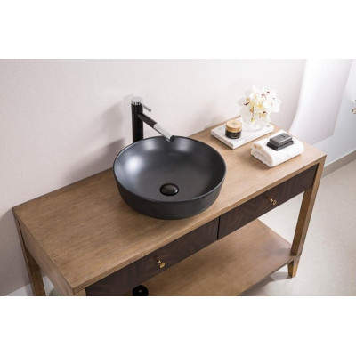 Накладная раковина черная 41х41х13см Belbagno BB1315-H301