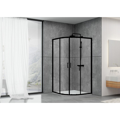 Душевой уголок 80x80х190см Abber AG01080B