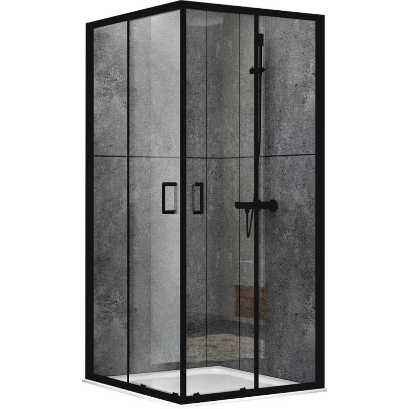 Душевой уголок 90x90х190см Abber AG02090B