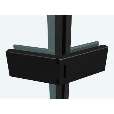 Душевой уголок 80x80х195см Abber AG05080B
