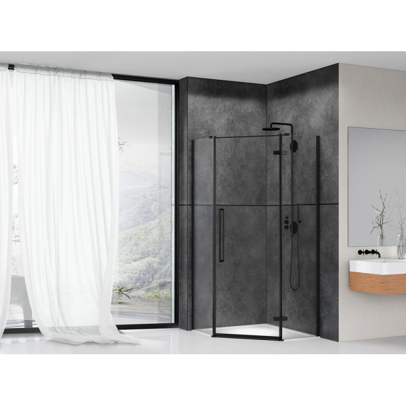 Душевой уголок 90x90х195см Abber AG05090B