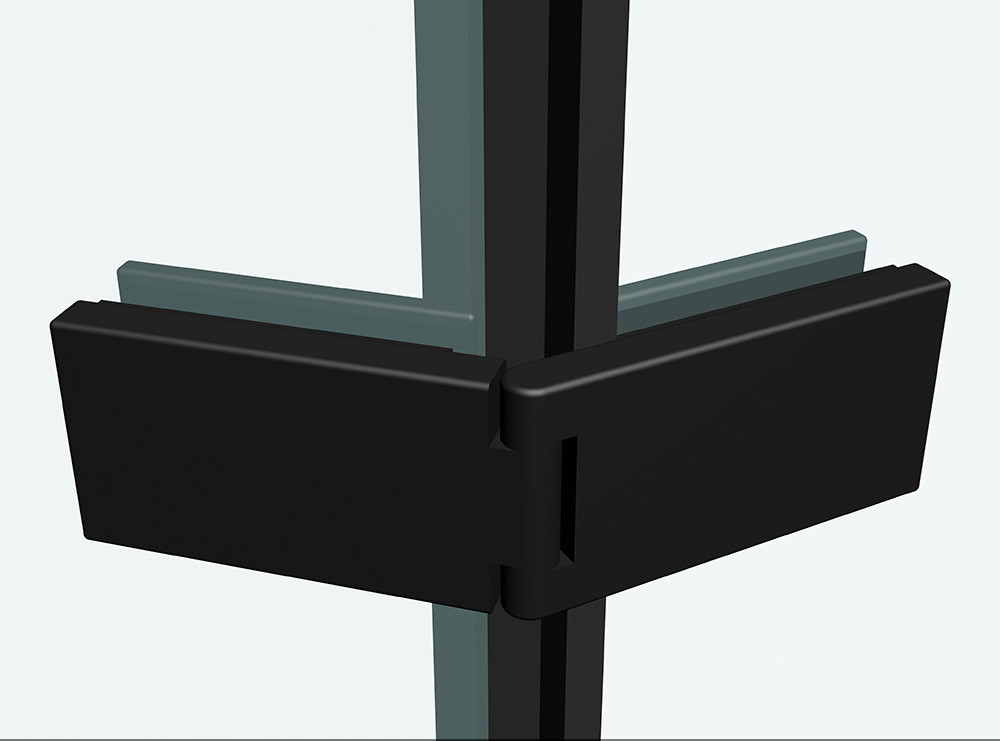 Душевой уголок 90x90х195см Abber AG05090B