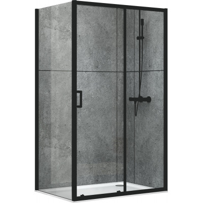Душевой уголок 110x80х190см Abber AG30110B-S80B