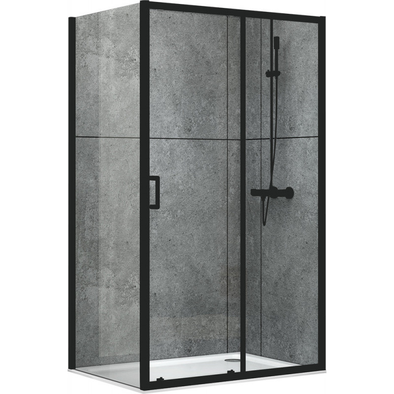 Душевой уголок 120x80х190см Abber AG30120B-S80B