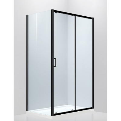 Душевой уголок 150x80х190см Abber AG30150B-S80B