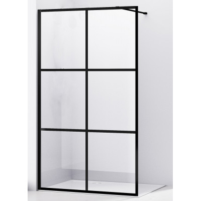 Душевая перегородка 100x200см Abber AG62100B