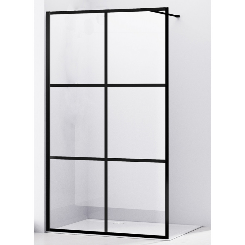 Душевая перегородка 120x200см Abber AG62120B