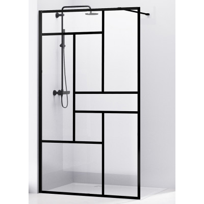 Душевая перегородка 120x200см Abber AG63120B