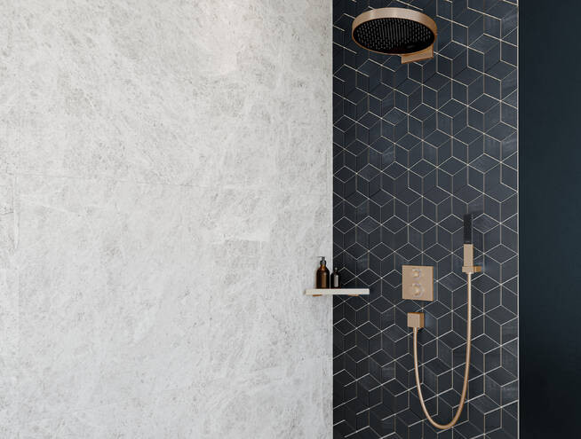 Термостат Hansgrohe Ecostat Square, скрытого монтажа, для 2 потребителей