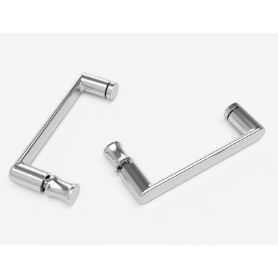Душевая дверь хром 150x190см Abber AG33150