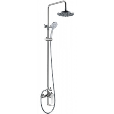Душевая стойка хром Abber AF8014
