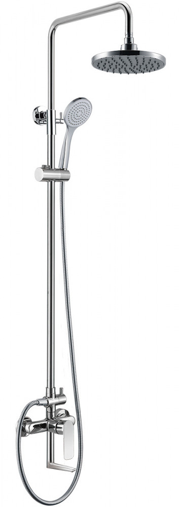 Душевая стойка хром Abber AF8014