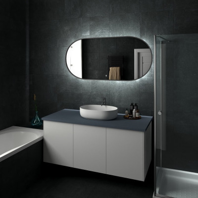 Зеркало с подсветкой Art&Max AM-Bar-700-1500-DS-F