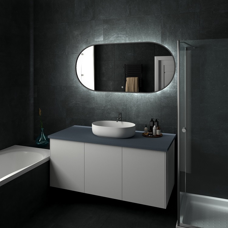 Зеркало с подсветкой Art&Max AM-Bar-700-1500-DS-F
