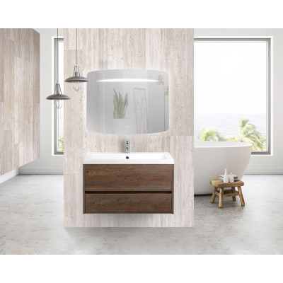 Зеркало с подсветкой Art&Max AM-Gin-1000-700-DS-F-H