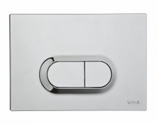 Панель смыва Vitra Loop O металлическая антивандальная для инсталляций 742, 748, 750, 765, 768, 762, 761