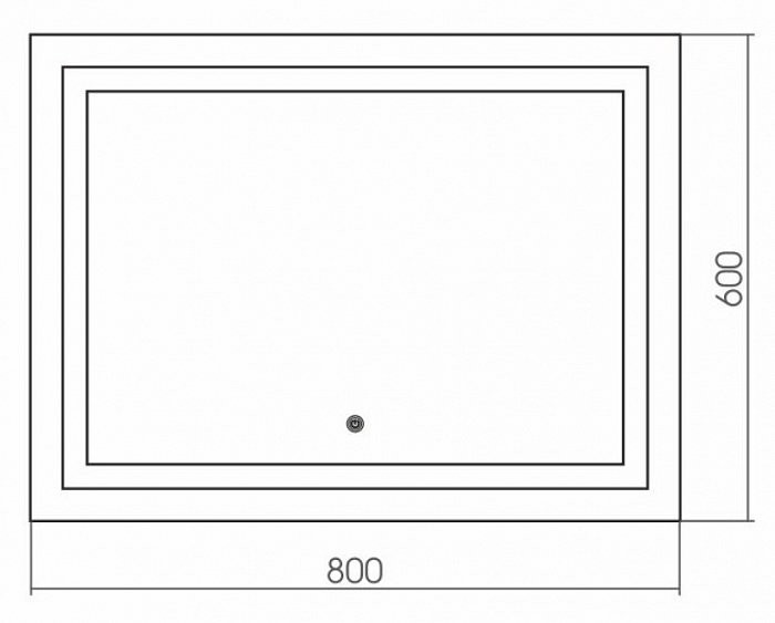 Зеркало с подсветкой Grossman 480600