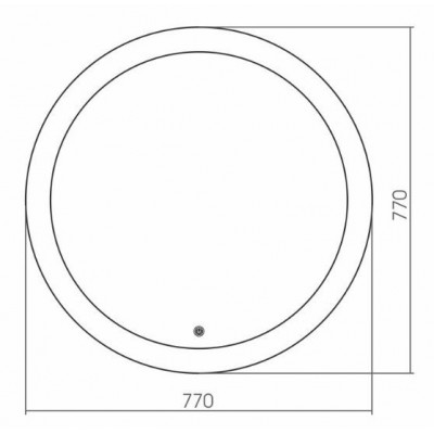 Зеркало с подсветкой Grossman 9D770