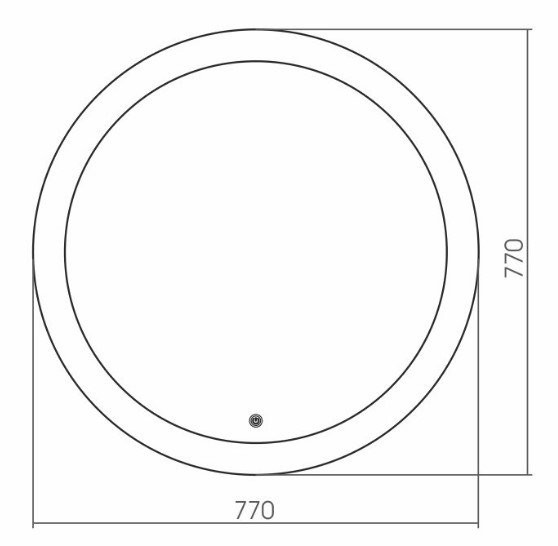 Зеркало с подсветкой Grossman 9D770