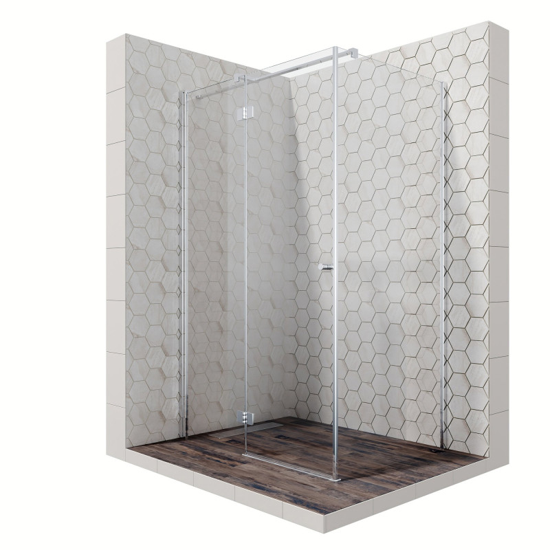 Душевой уголок левый 120x90х200см Daimond Ambassador 12011108L