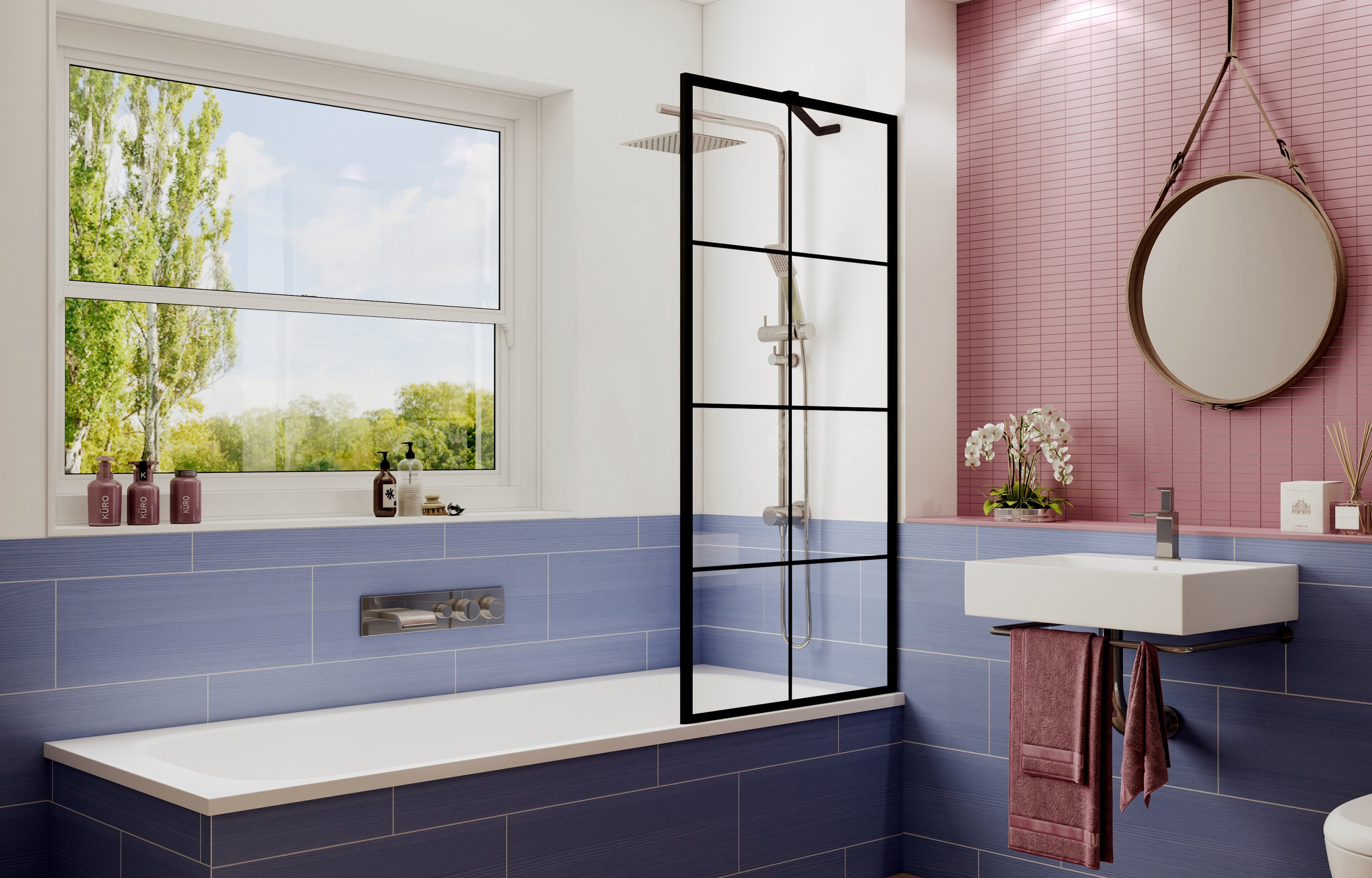 Шторка для ванны 70х140см Bath Screens Ambassador 16041208