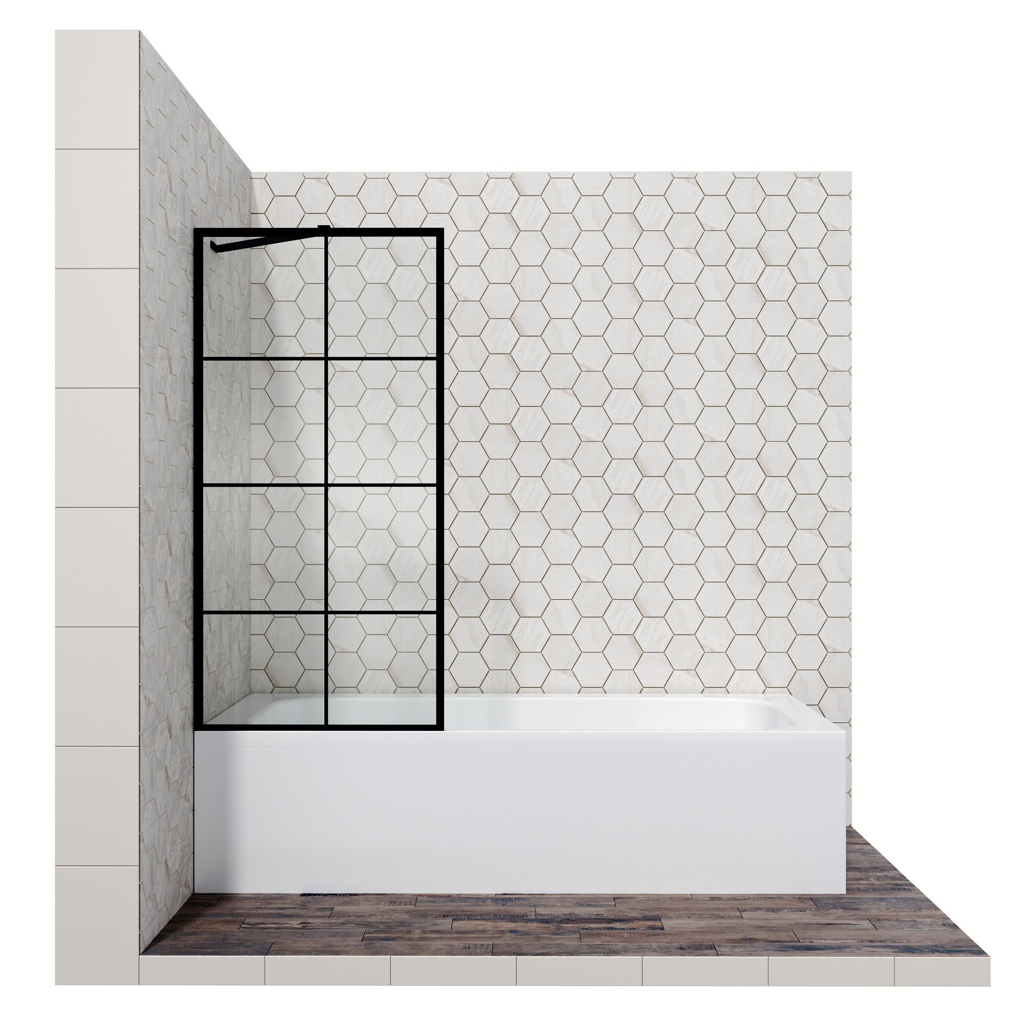 Шторка для ванны 80х140см Bath Screens Ambassador 16041209