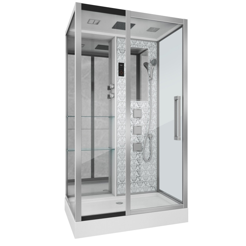Душевая кабина левая 117.5x82х215см Niagara 7713WL