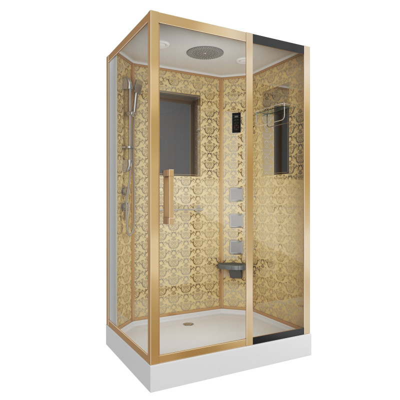 Душевая кабина 120x90 Niagara 7711GR правая