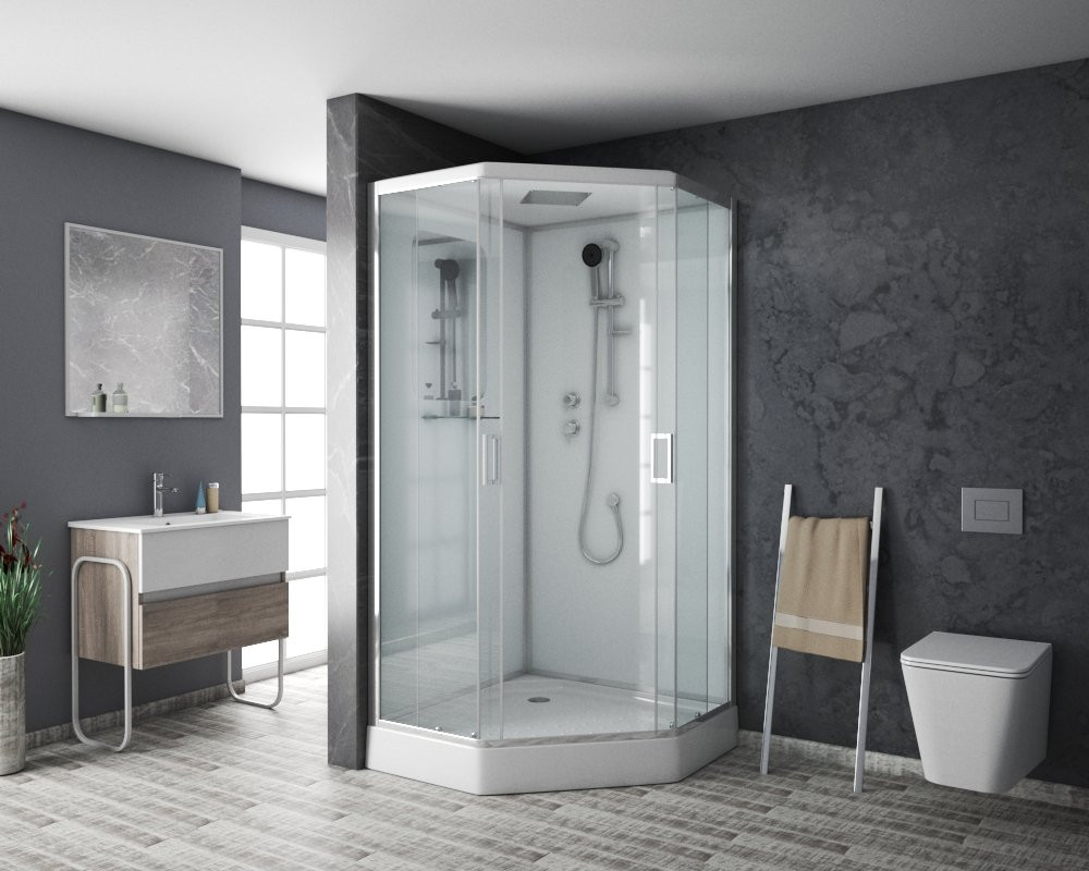 Душевая кабина 90x90х220см Niagara NG-6001-01D