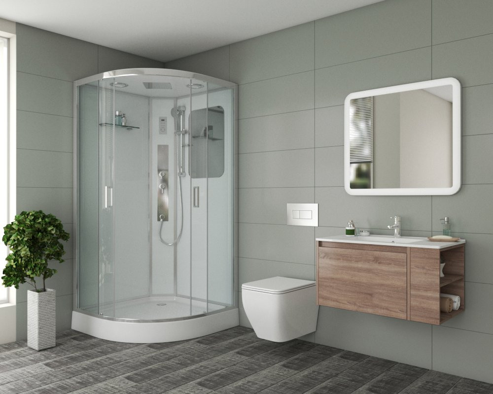 Душевая кабина 90x90х210см Niagara NG-6001-01G